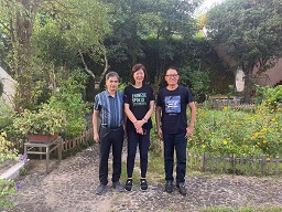 与朗平夫妇在南昆山聚会